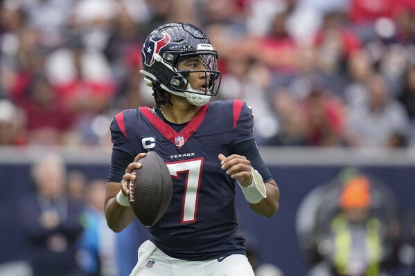 Stroud s stellar play leads turnaround for Texans at halfway mark